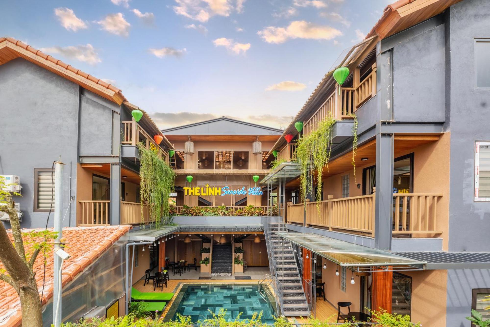 The Linh Seaside Villa Hoi An Exterior foto